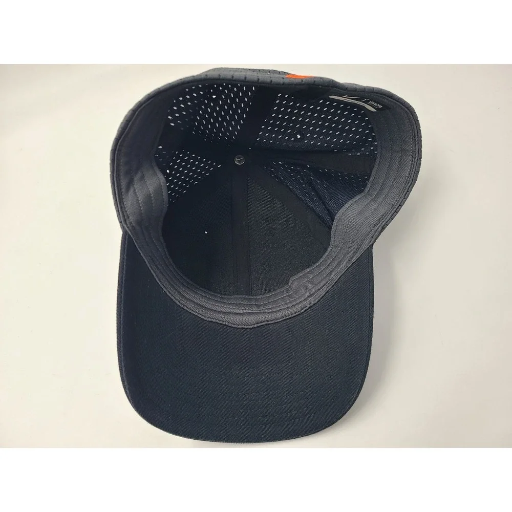 San Francisco Giants Nike Mesh Flex Fitted (Seems S-M)‎ Hat Cap MLB Black Gray
